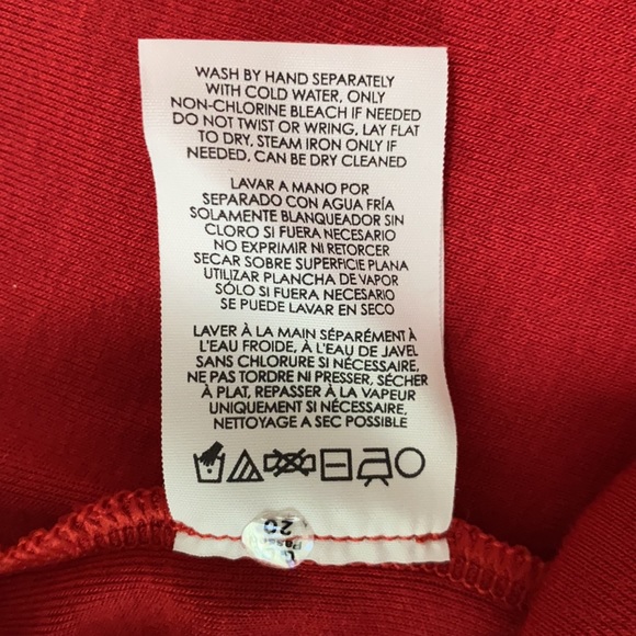 Cabi long sleeve red top - Picture 2 of 2